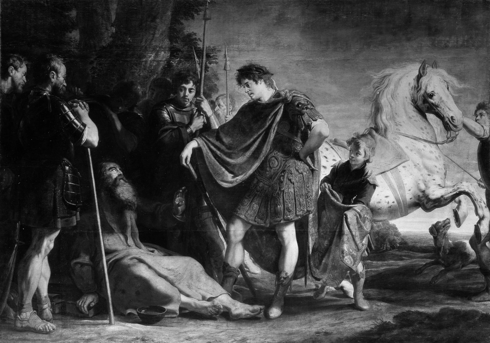 La Rencontre d'Alexandre le Grand et Diogène - Gaspar de Crayer