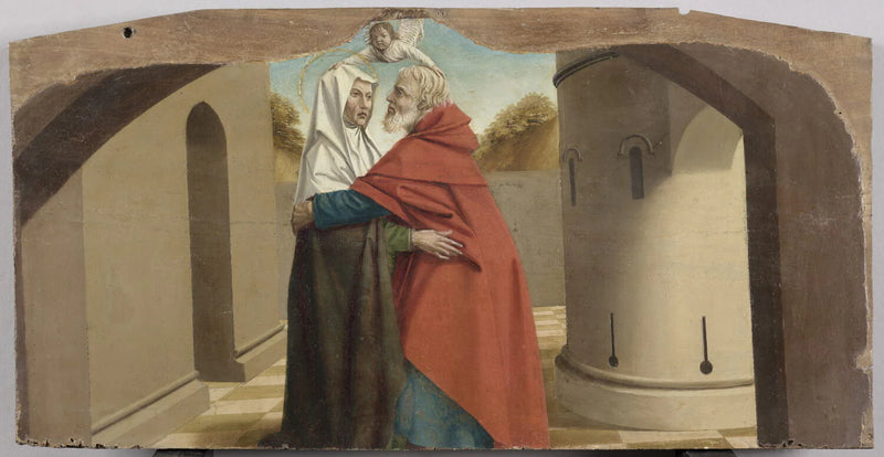 Rencontre d'Anne et de Joachim à la porte Dorée - Nicolas Dipre