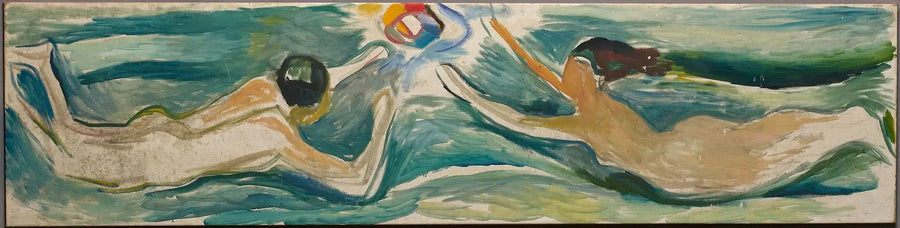 Rencontre dans l'espace - Edvard Munch