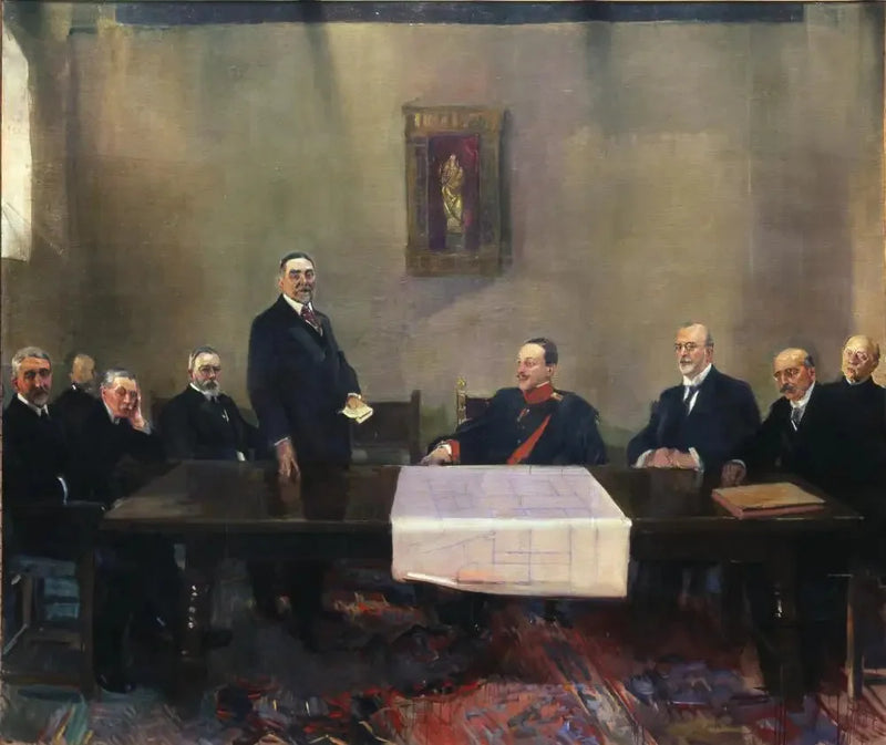 Rencontre du Patronato de la Casa-Museo de El Greco, Tolède - Joaquín Sorolla