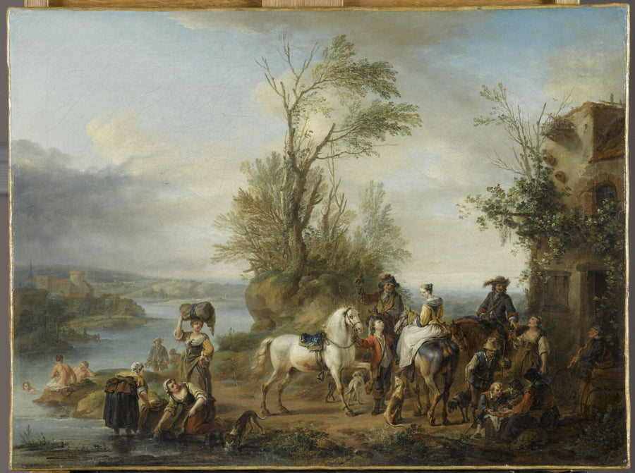 Rendez-vous de chasse - Carel van Falens
