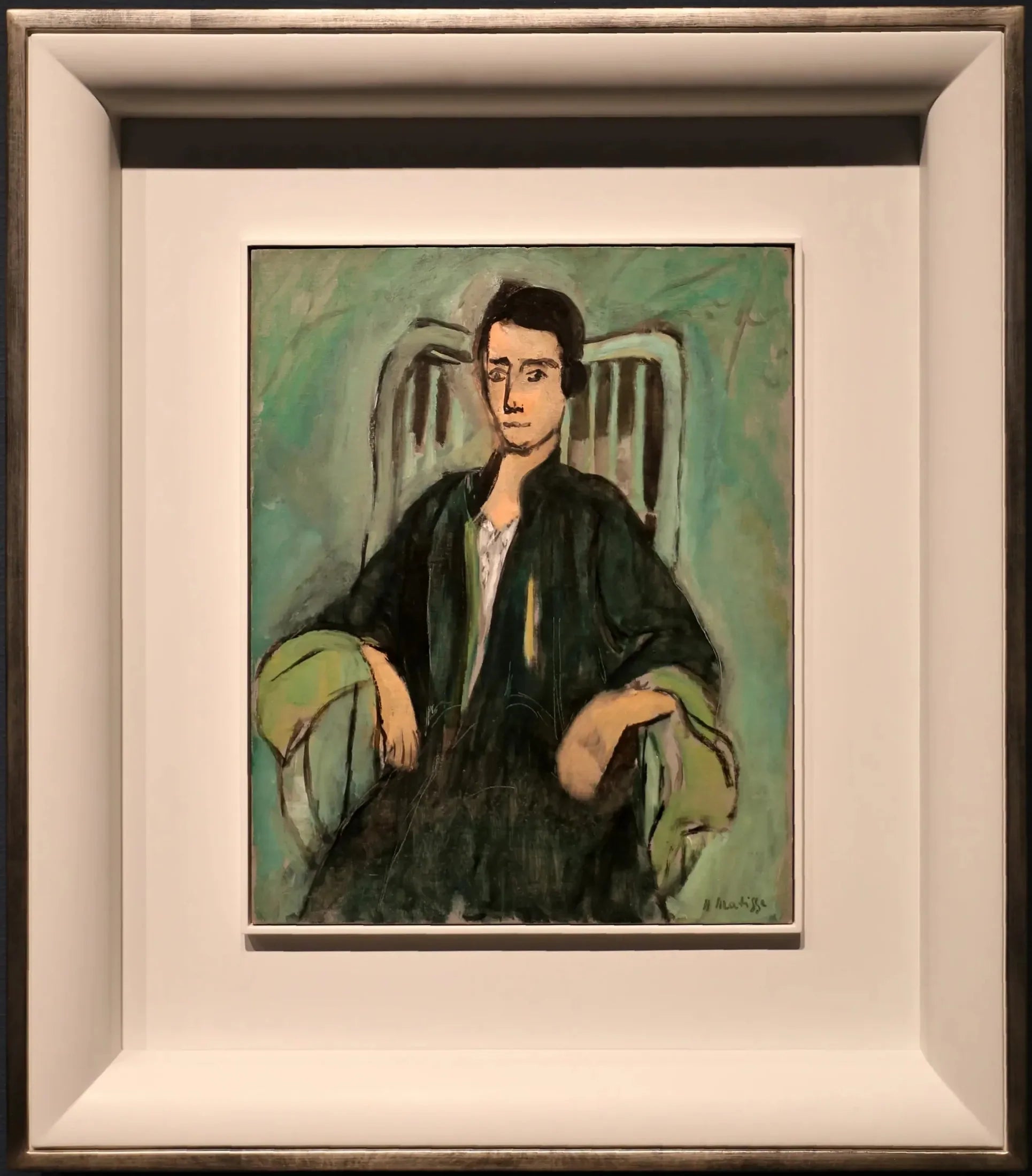 Renée, Harmonie verte - Henri Matisse image 1 reproduction artisanale de tableau
