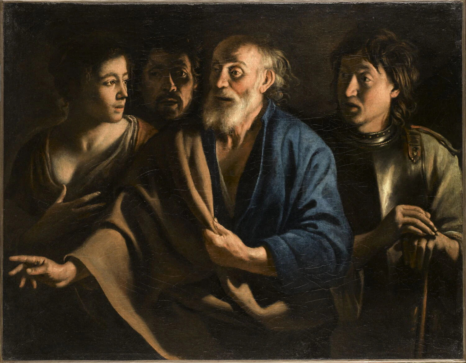 Le Reniement de saint Pierre - Louis Le Nain