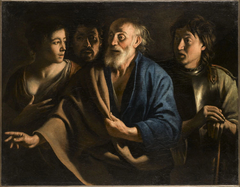 Le Reniement de saint Pierre - Louis Le Nain