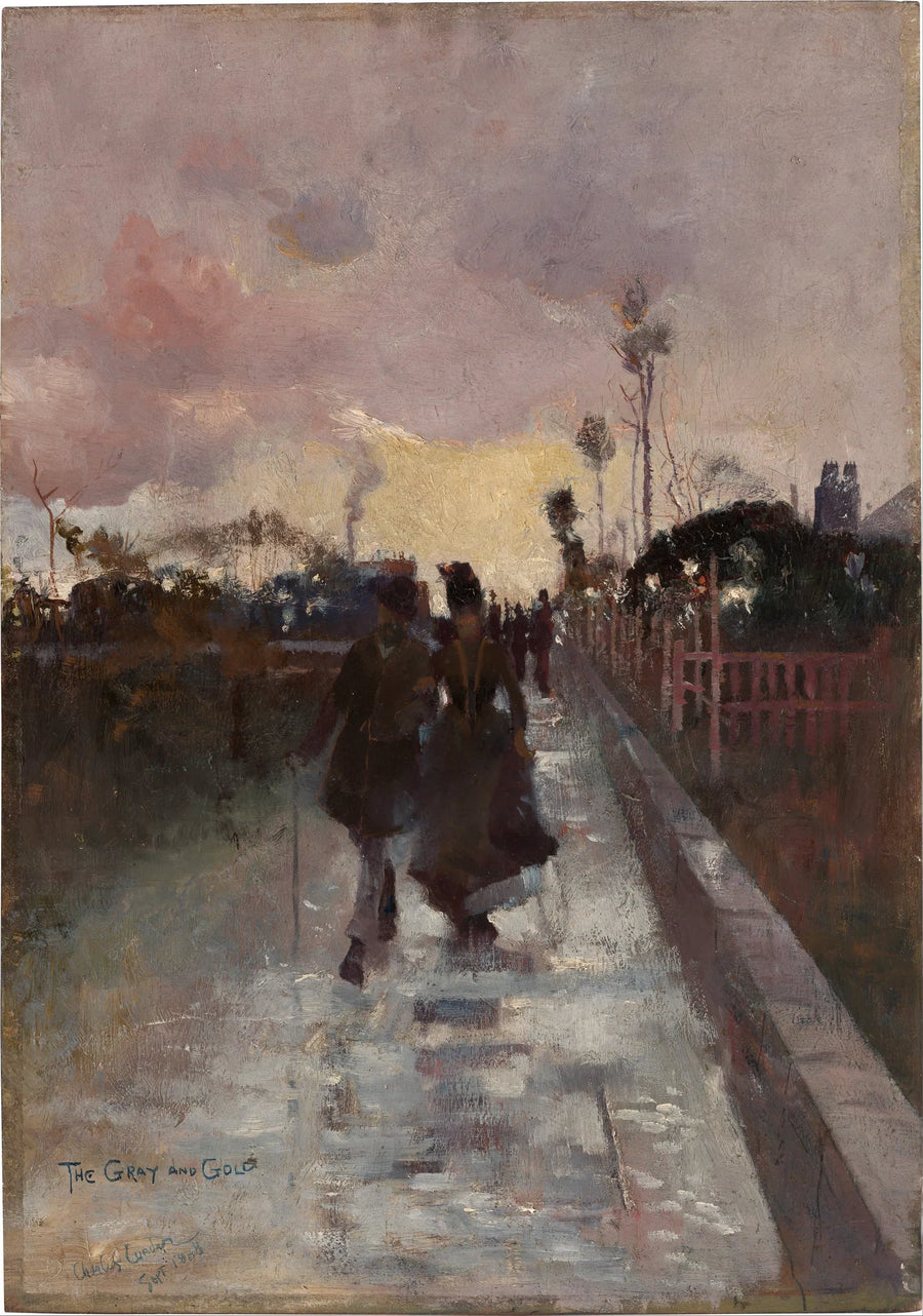 Rentrer à la maison (Le Gris et l'Or) - Charles Conder