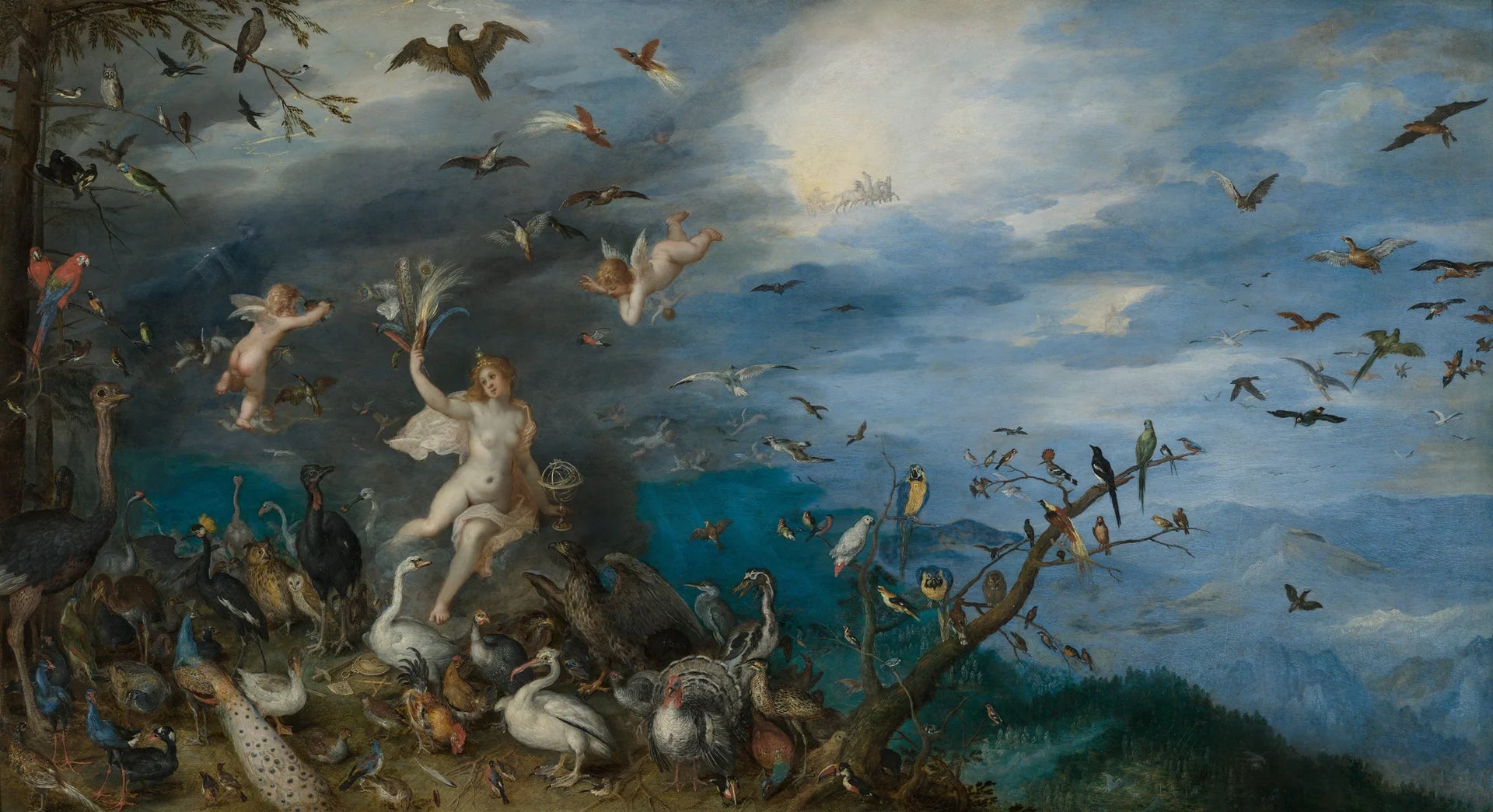 Repaire - Jan Brueghel l'Ancien image 1 reproduction réalisée par Alpha Reproduction