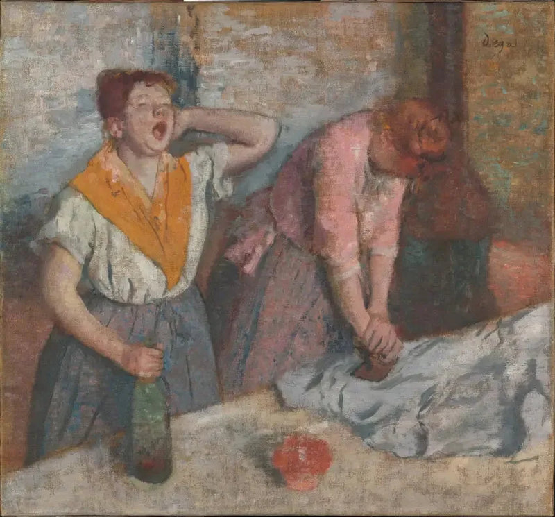 Repasseuses - Edgar Degas
