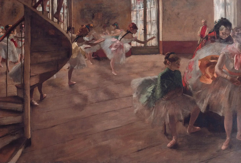 Répétition de ballet - Edgar Degas