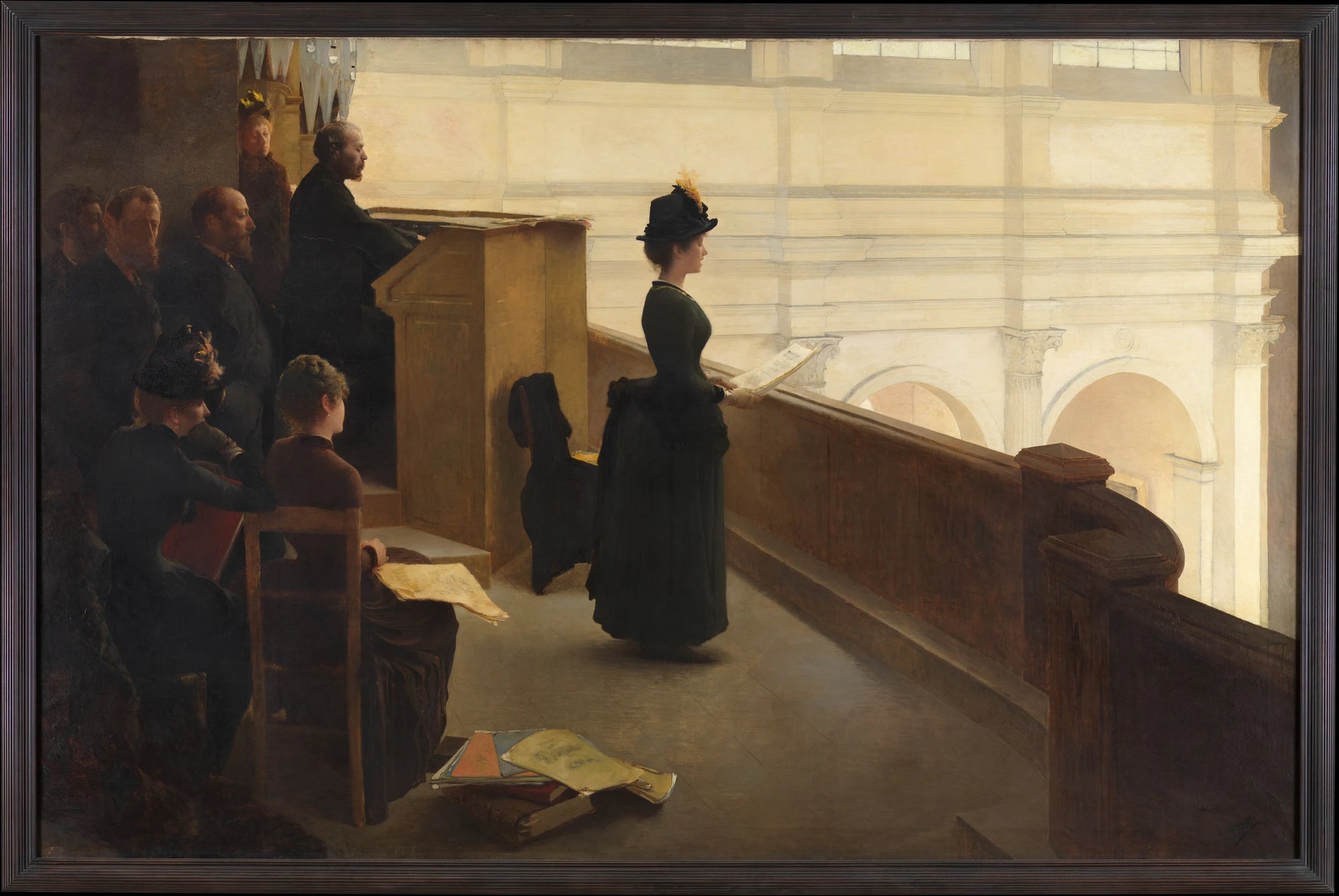 La Répétition d'orgue - Henry Lerolle