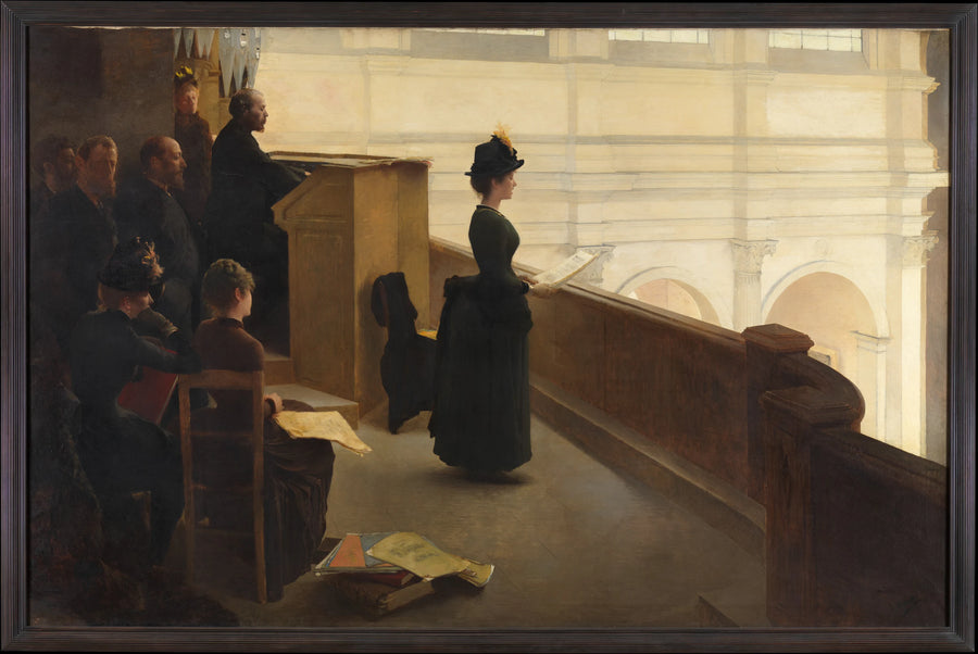 La Répétition d'orgue - Henry Lerolle