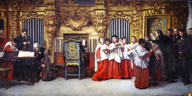 Répétition d'orgue - Matías Moreno