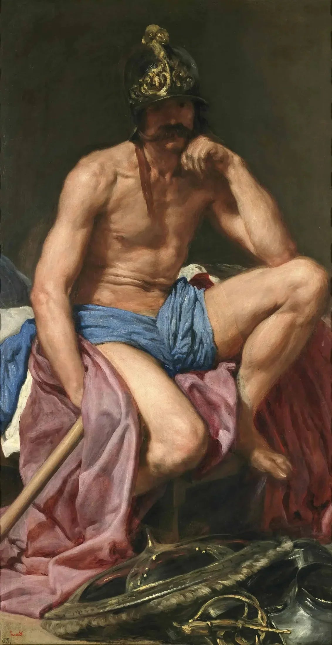 Repos de Mars - Diego Velázquez image 1 copie de tableau peinte à la main