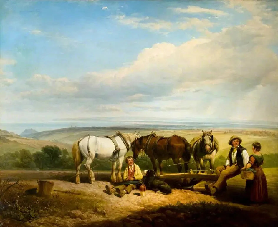 Repos de midi - John Frederick Herring, Sr. image 1 reproduction réalisée par Alpha Reproduction