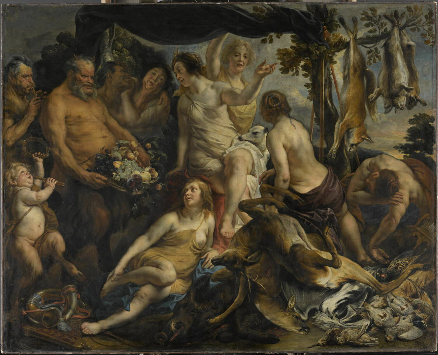 Le Repos de Diane chasseresse - Jacob Jordaens