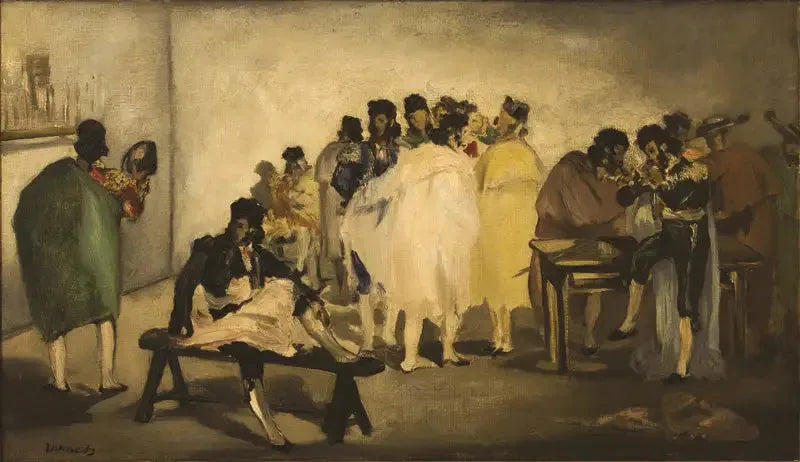 Repos - Édouard Manet image 1 reproduction de peinture à l’huile