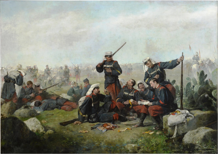 Reposez-vous en déplacement - José Benlliure y Gil