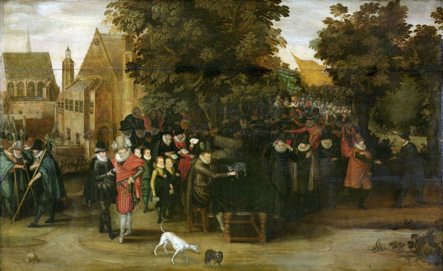 Représentation satirique de la politique néerlandaise vers 1619 - Artiste inconnu du Rijksmuseum