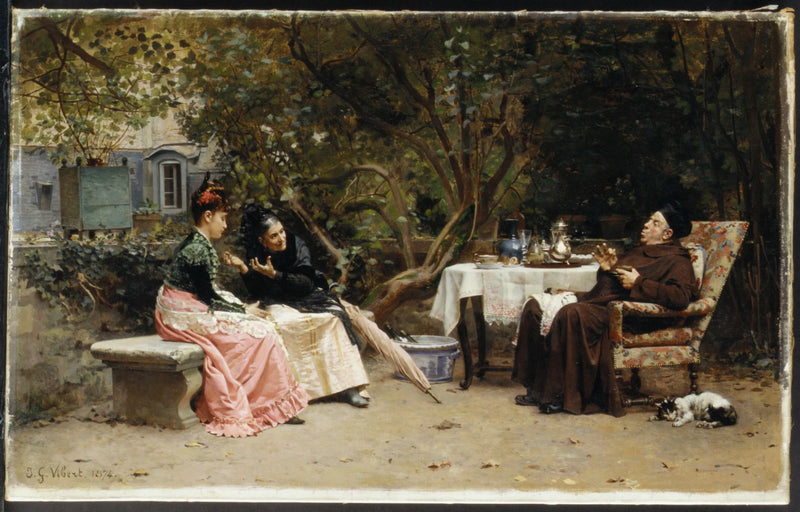 La réprimande - Jean-Georges Vibert