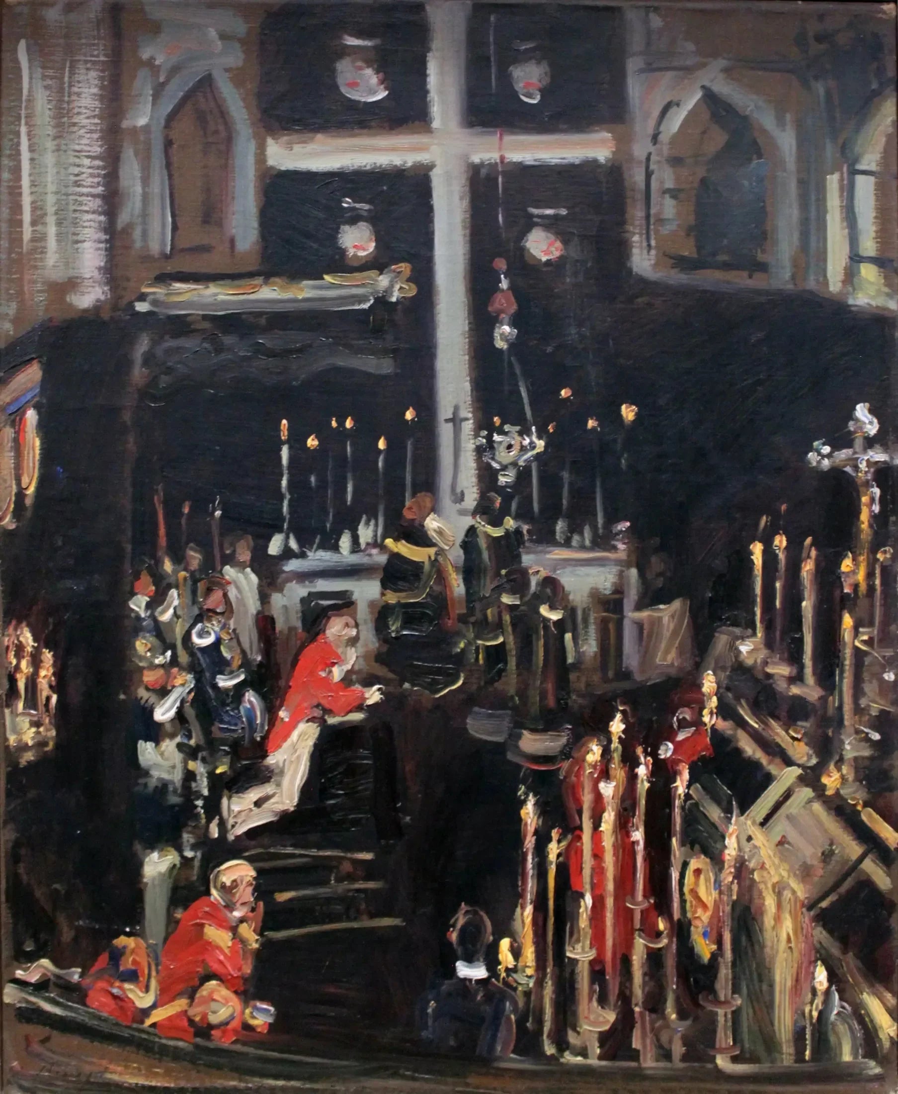 Requiem for the St. Georgsknights - Max Slevogt image 1 copie de tableau peinte à la main