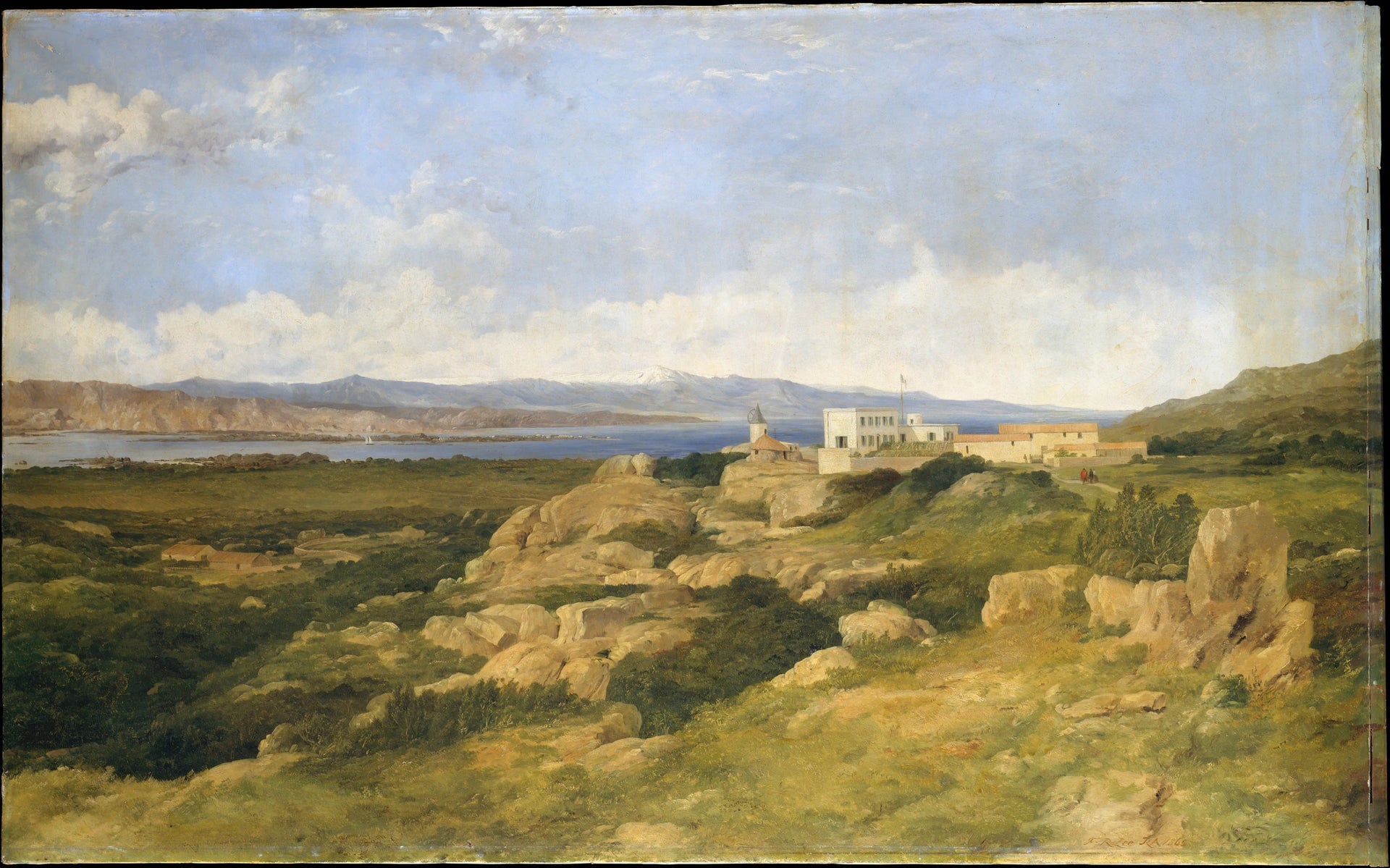 La Résidence du Général Garibaldi à Caprera - Frederick Richard Lee