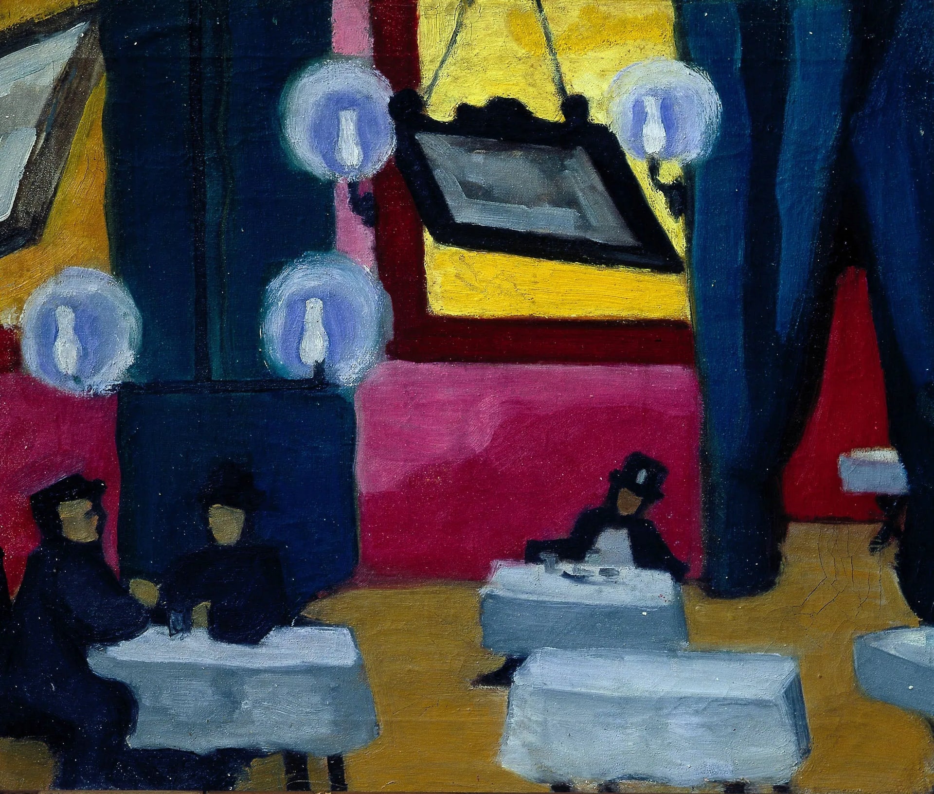 Restaurant - Olga Rozanova image 1 reproduction réalisée par Alpha Reproduction