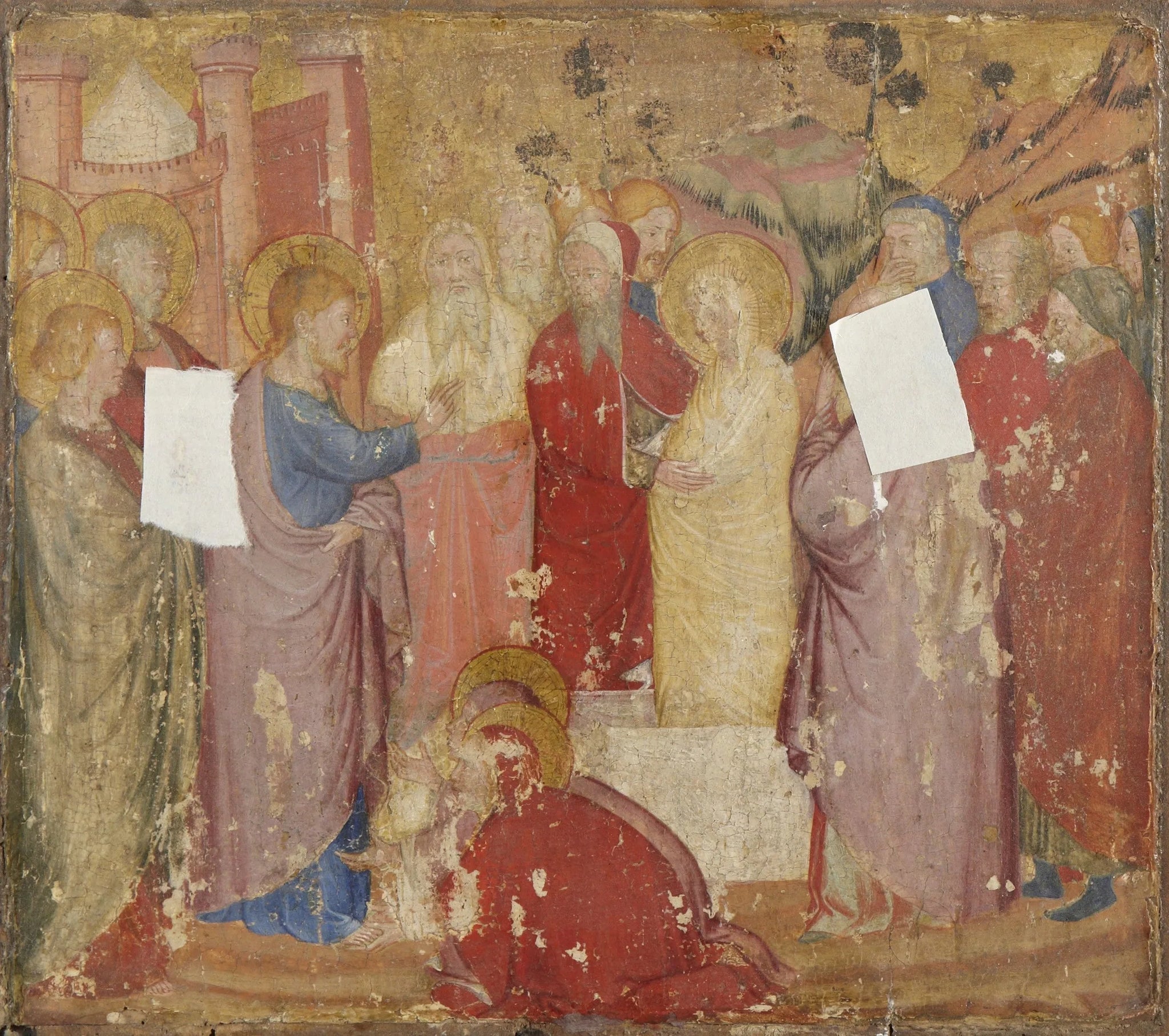 Résurrection de Lazare - Altichiero da Zevio image 1 reproduction de peinture à l’huile