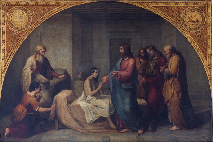 La résurrection de la fille de Jaïrus - Benito Sáez García