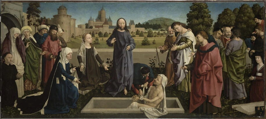Résurrection de Lazare - Colin d'Amiens