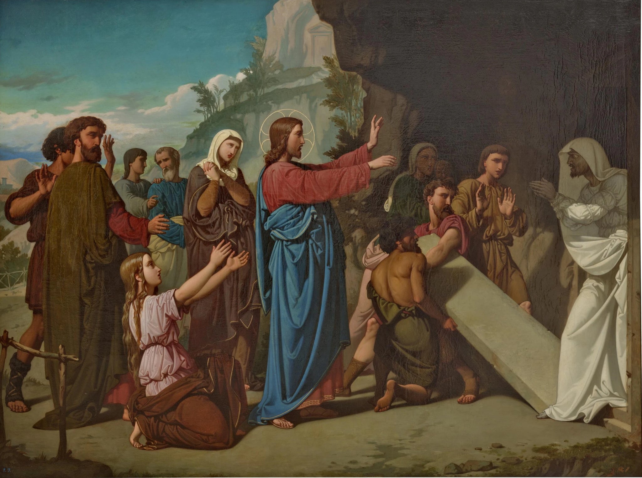 La résurrection de Lazare - Juan de Barroeta y Anguisolea