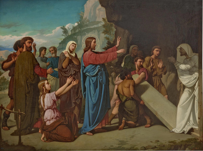 La résurrection de Lazare - Juan de Barroeta y Anguisolea