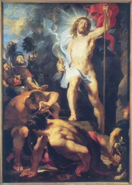 Résurrection - Peter Paul Rubens image 1 copie peinte à la main à l’huile