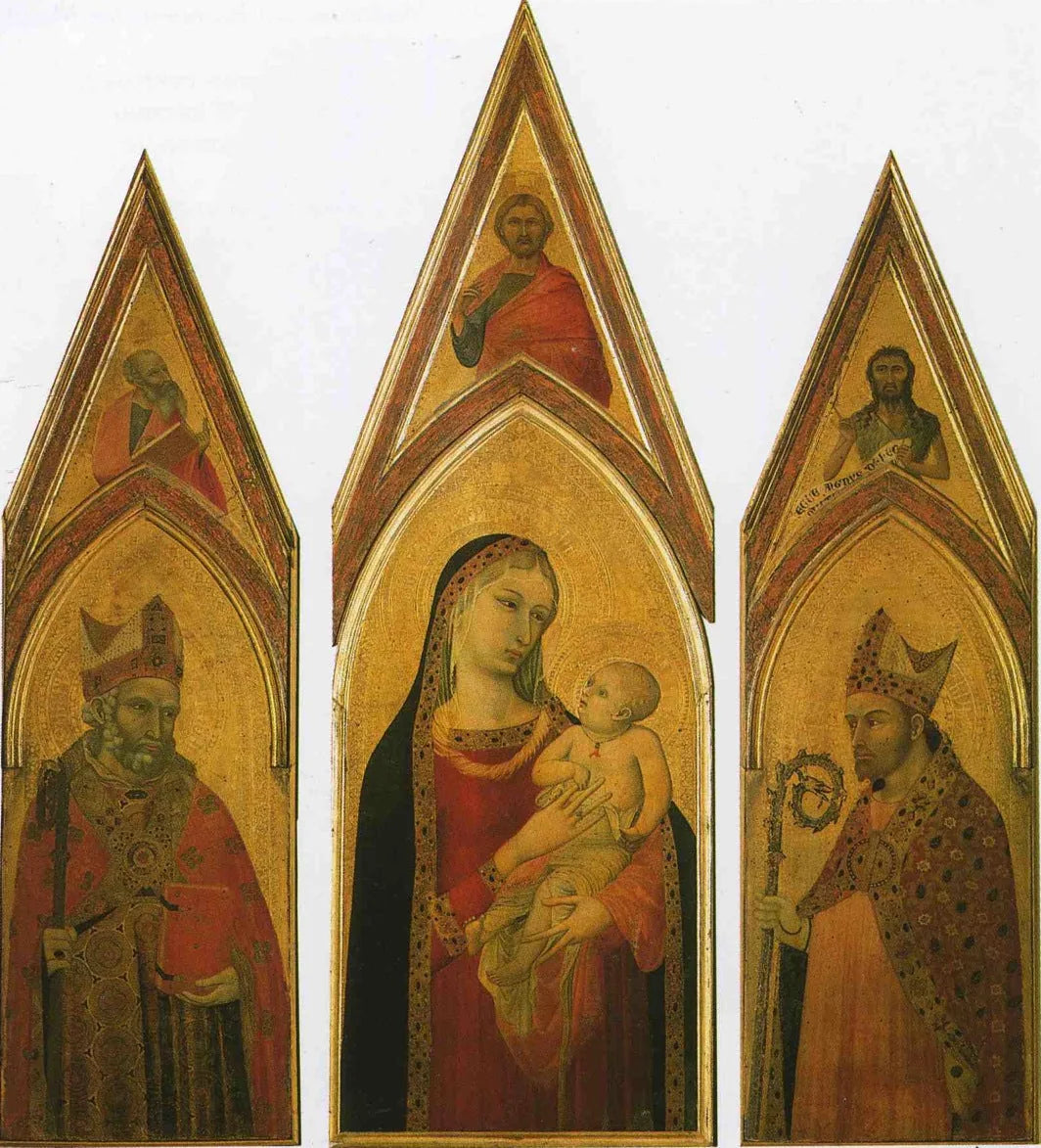 Retable de saint Proculus - Ambrogio Lorenzetti image 1 tableau peint à l’huile sur toile