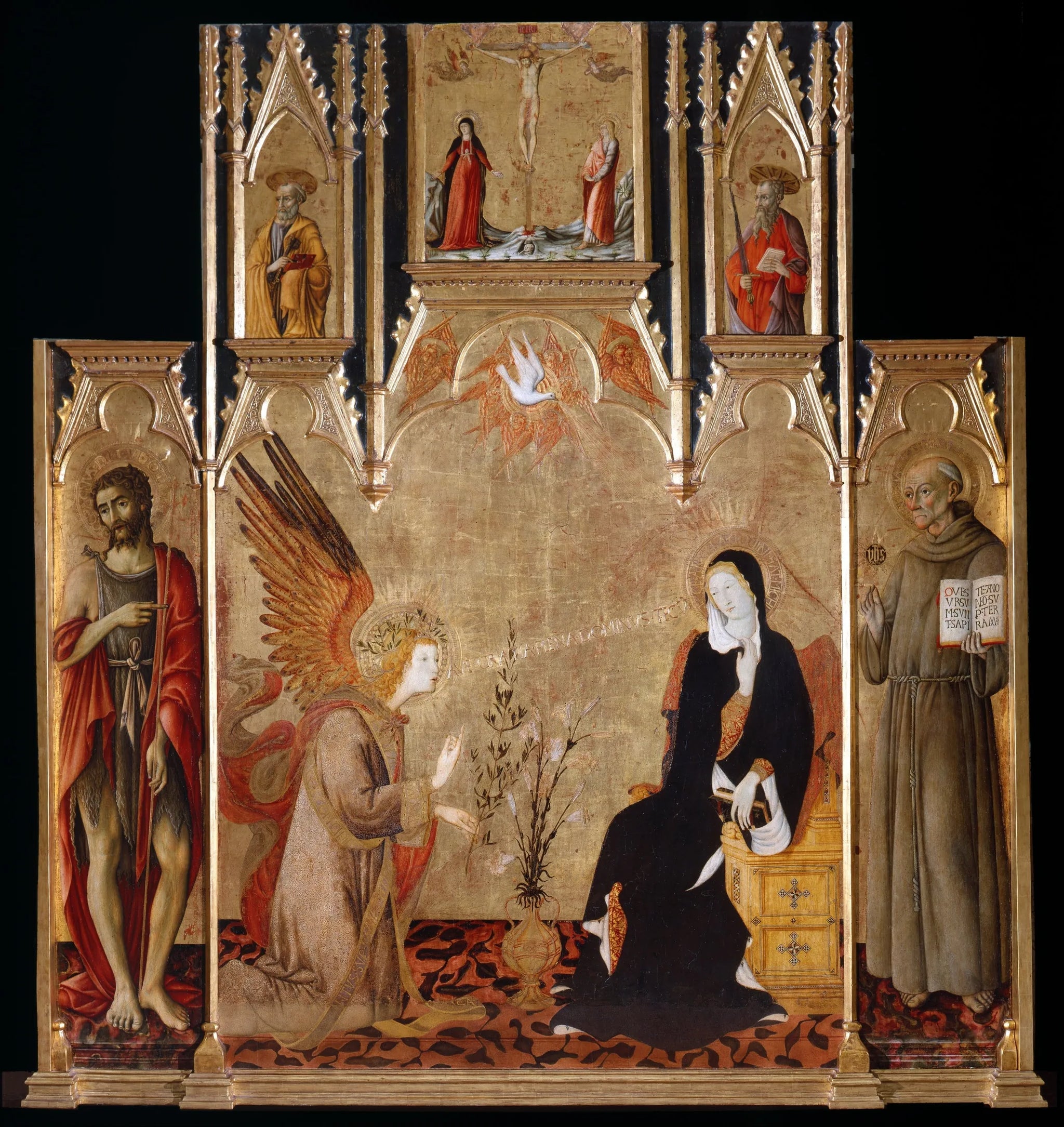 Retable de San Pietro à Ovile - Matteo di Giovanni image 1 reproduction de peinture à l’huile