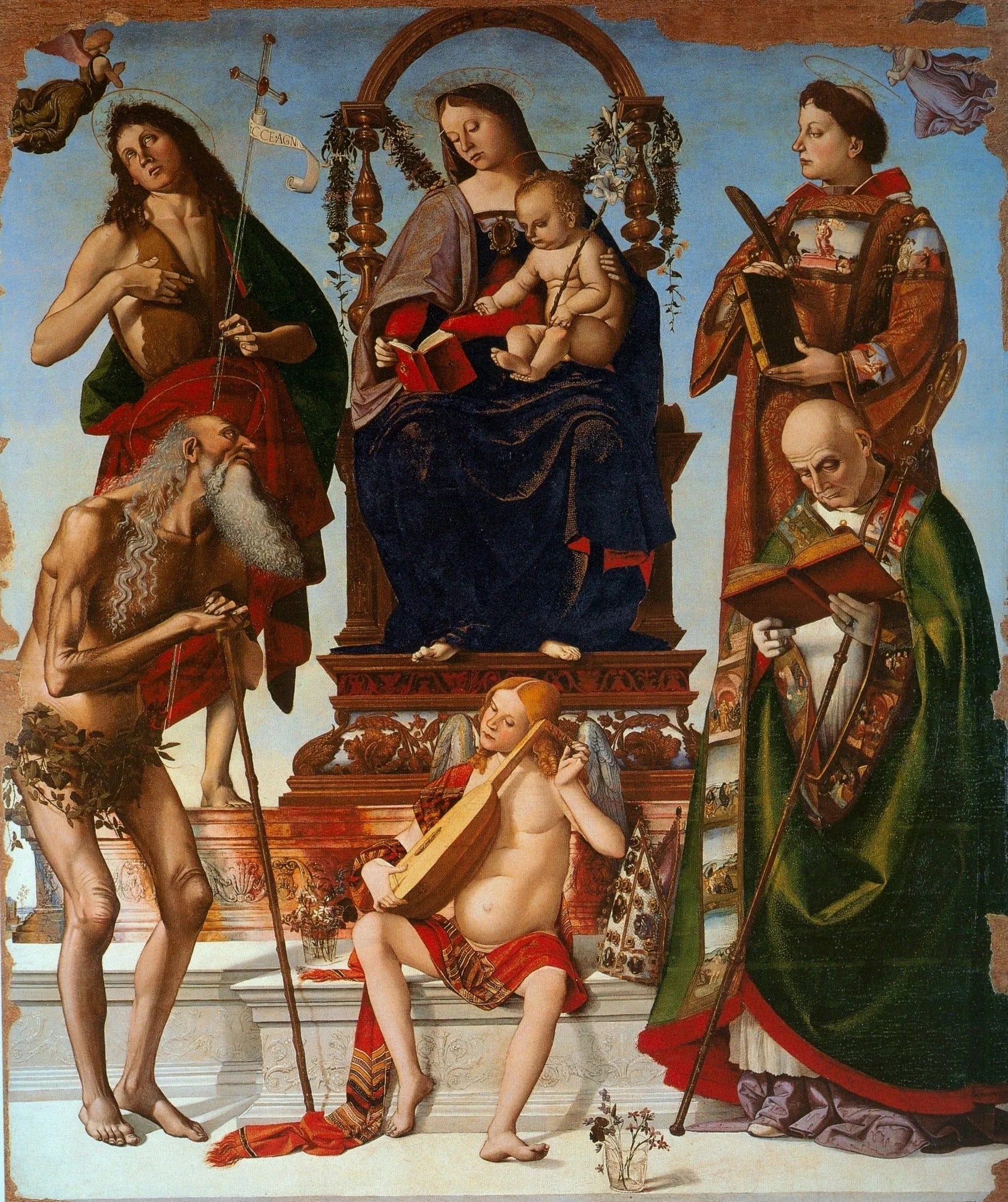 Retable de Sant'Onofrio - Luca Signorelli image 1 tableau peint à l’huile sur toile