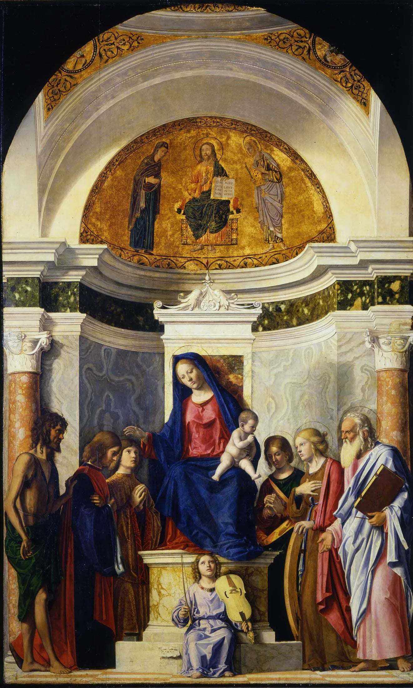 retable Montini - Cima da Conegliano image 1 reproduction de peinture à l’huile