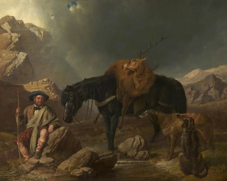Retour de la chasse - John Frederick Herring, Sr.