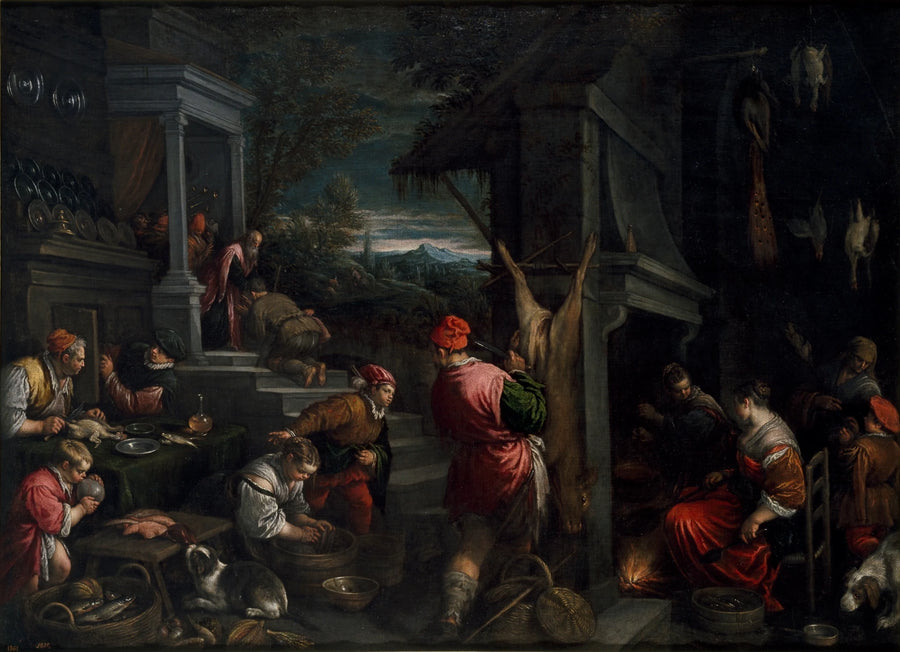 Le retour du fils prodigue - Francesco Bassano le Jeune