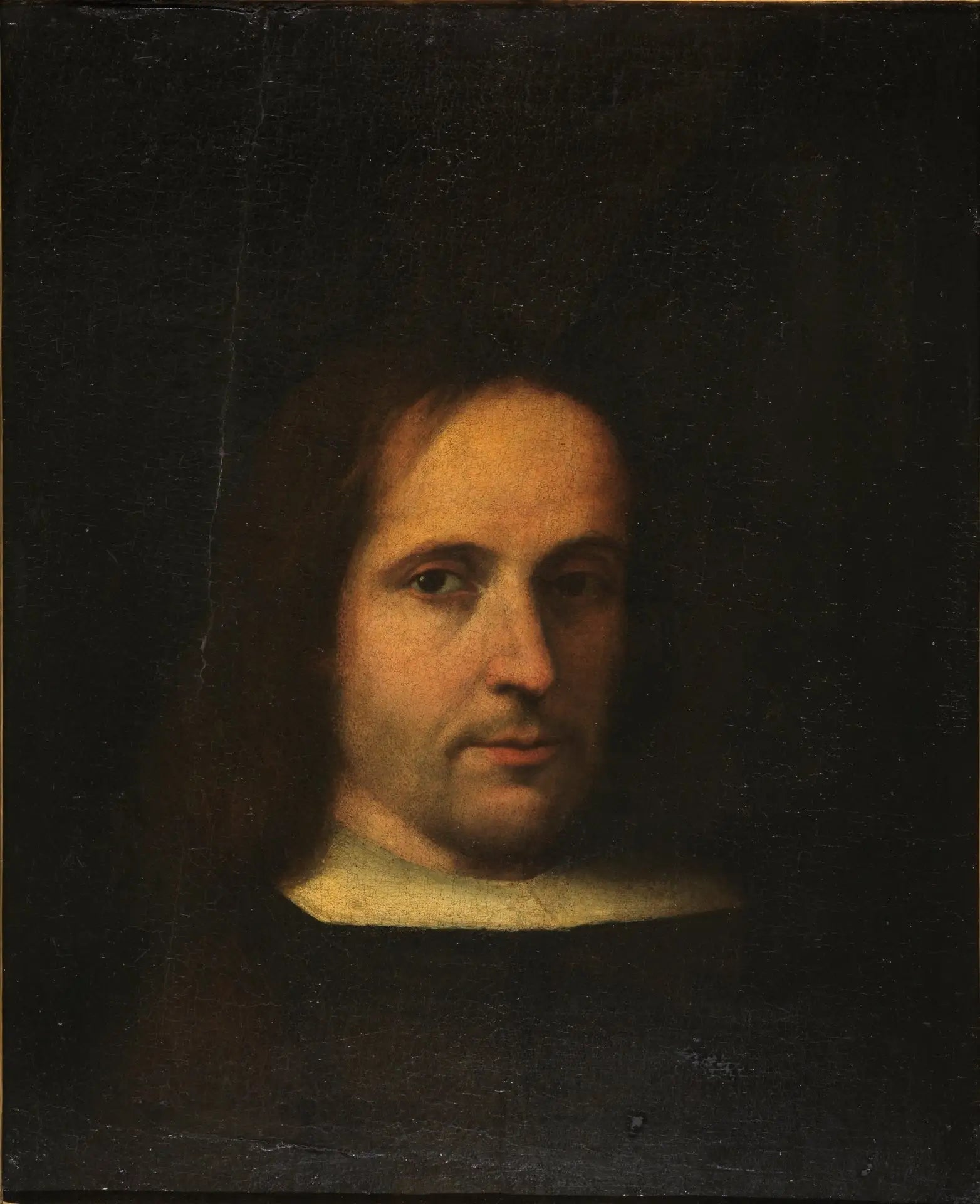 Retrato de caballero - Bartolomé Esteban Murillo image 1 reproduction de peinture à l’huile