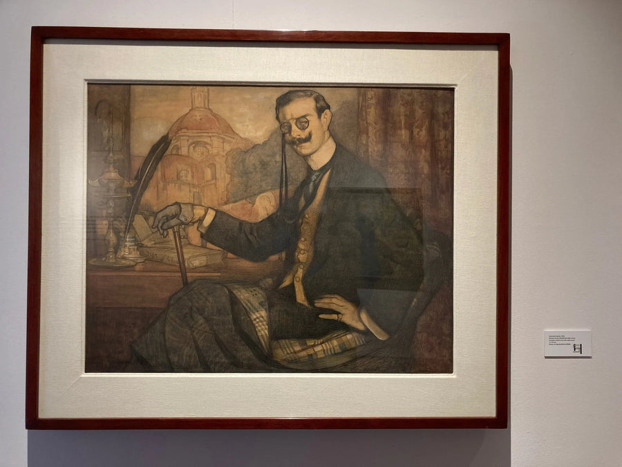 Retrato de Don Artemio del Valle Arizpe - Saturnino Herrán Guinchard