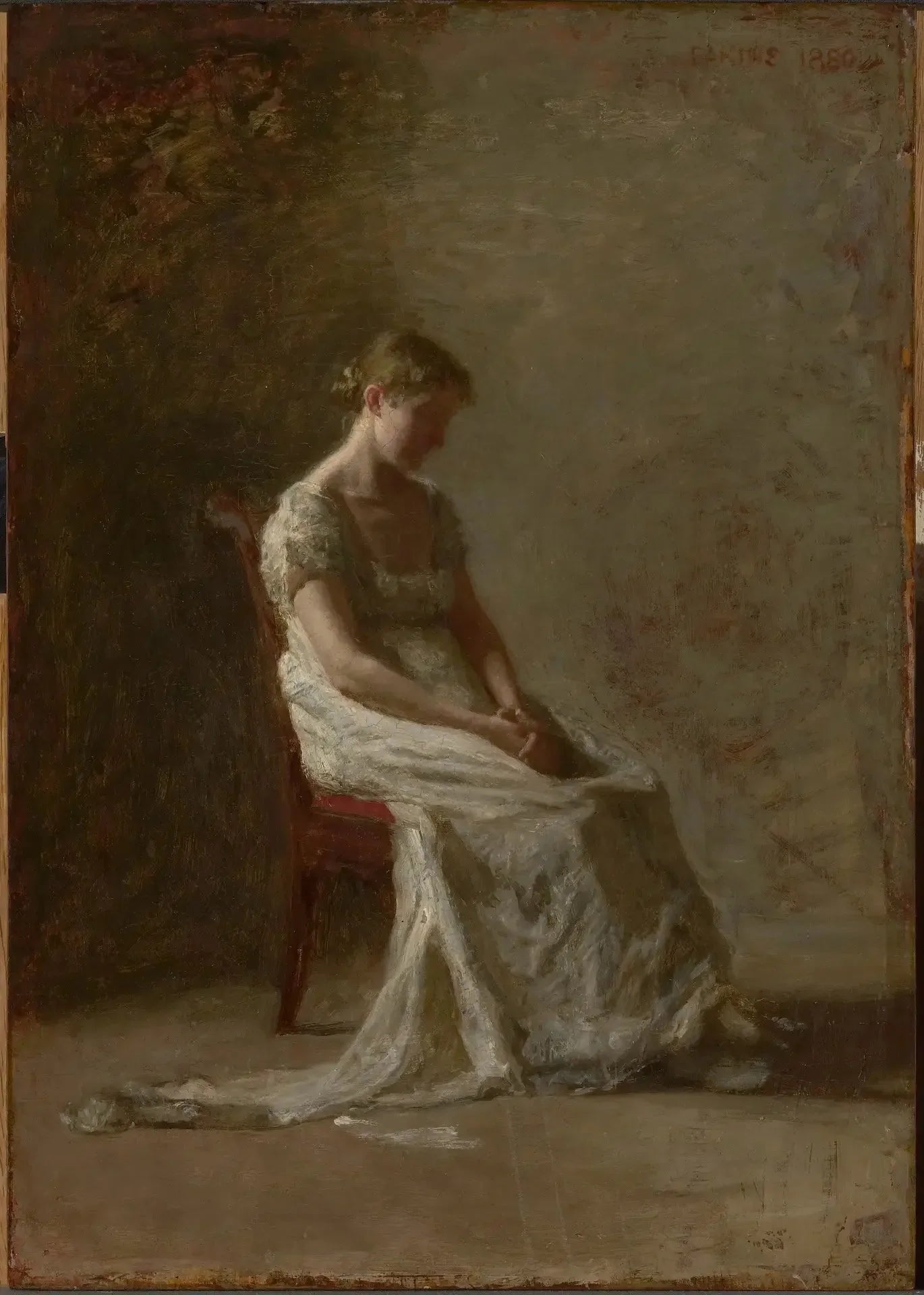 Rétrospection - Thomas Eakins image 1 tableau peint à l’huile sur toile
