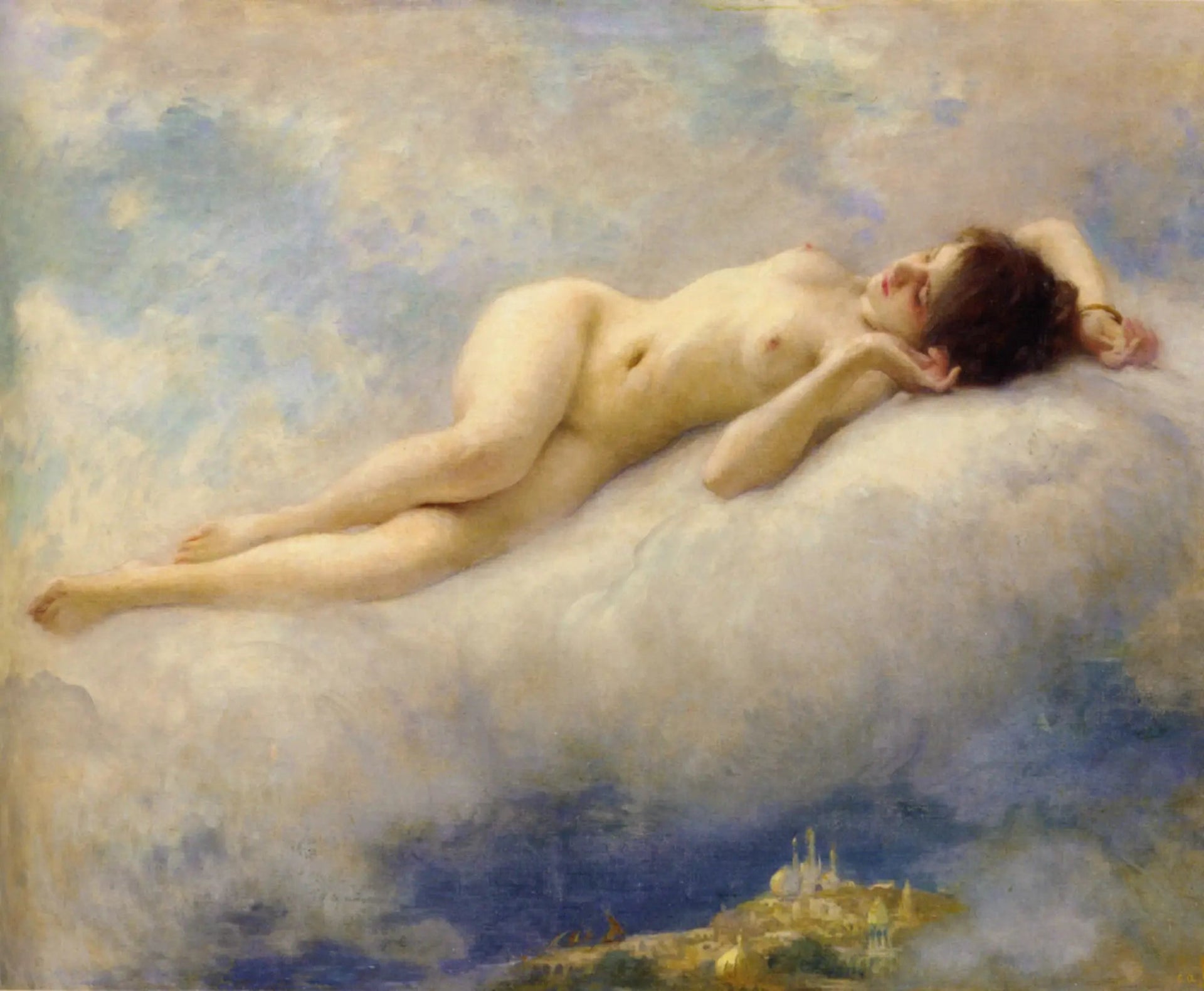 Rêve d'Orient - Charles Amable Lenoir image 1 reproduction de peinture à l’huile