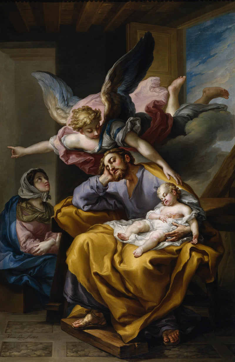 Le rêve de Joseph - Vicente López Portaña