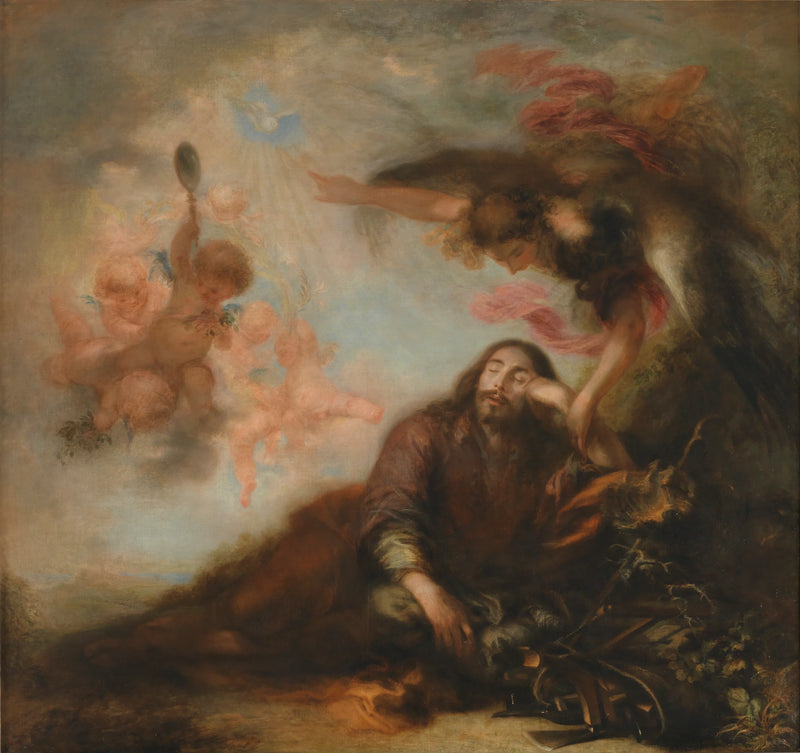 Le rêve de saint Joseph - Francisco Herrera el Mozo