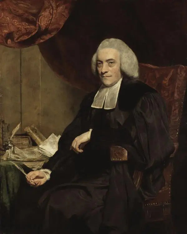 Révérend William Robertson, 1721-1793. Historien. Recteur de l'Université d'Édimbourg. - Joshua Reynolds image 1 copie de tableau peinte à la main