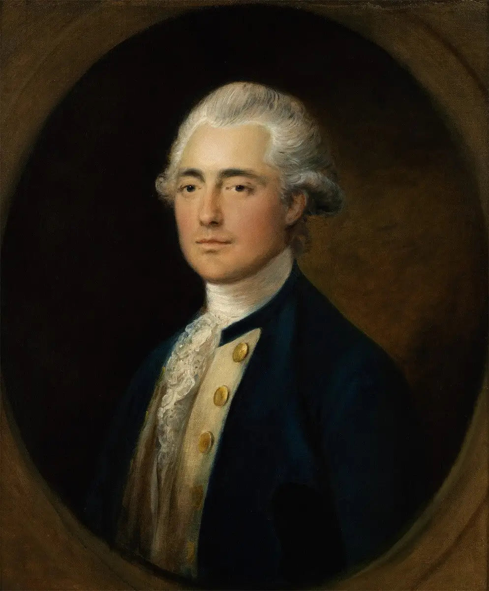 Richard, 5e vicomte Chetwynd - Thomas Gainsborough image 1 reproduction de peinture à l’huile