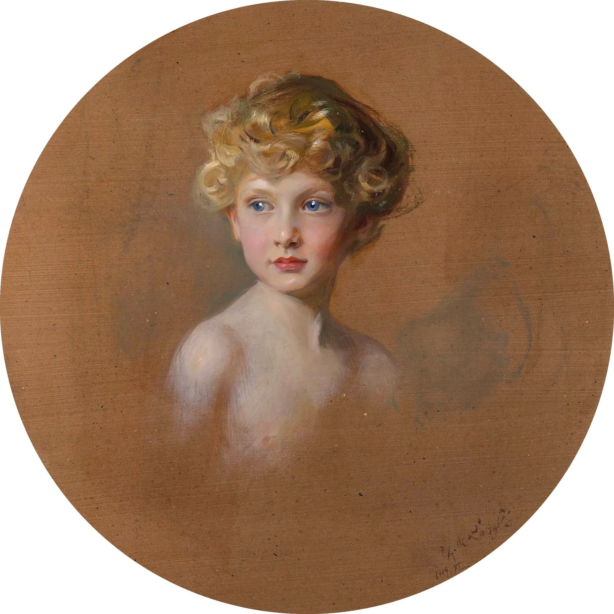 Richard Crewe-Milnes, comte de Madeley - Philip de László image 1 reproduction de peinture à l’huile