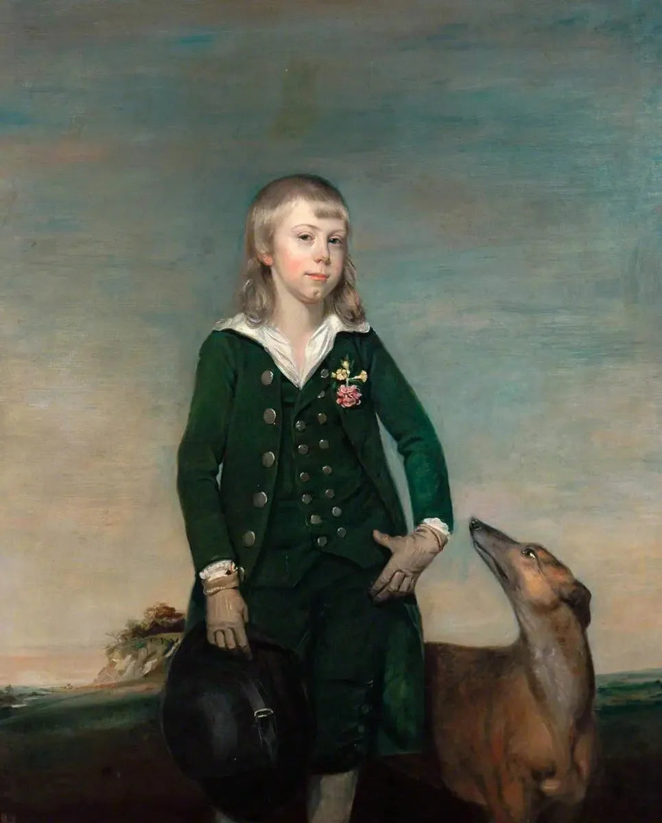 Richard Darley - Thomas Gainsborough image 1 reproduction de peinture à l’huile