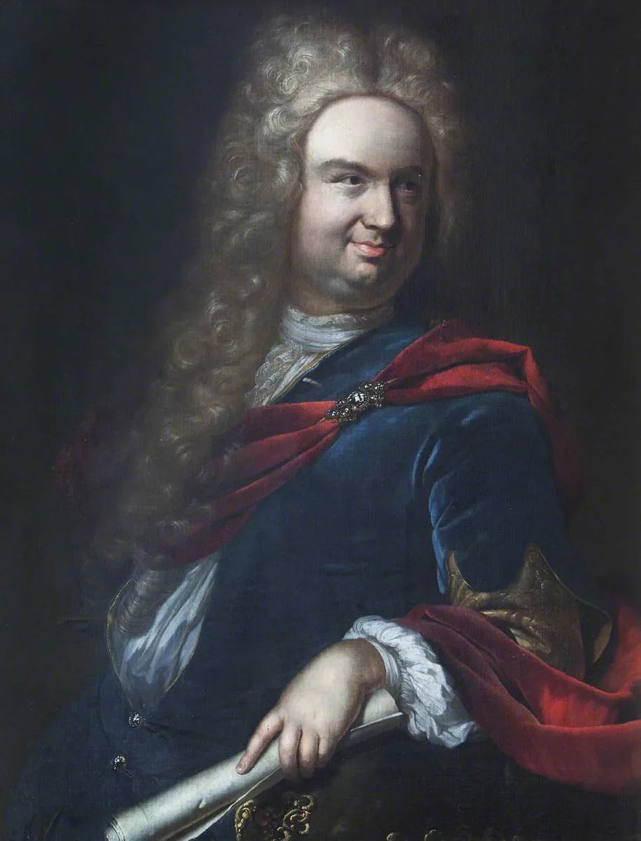 Richard Steele (?) - Nicolas de Largillière image 1 tableau peint à l’huile sur toile