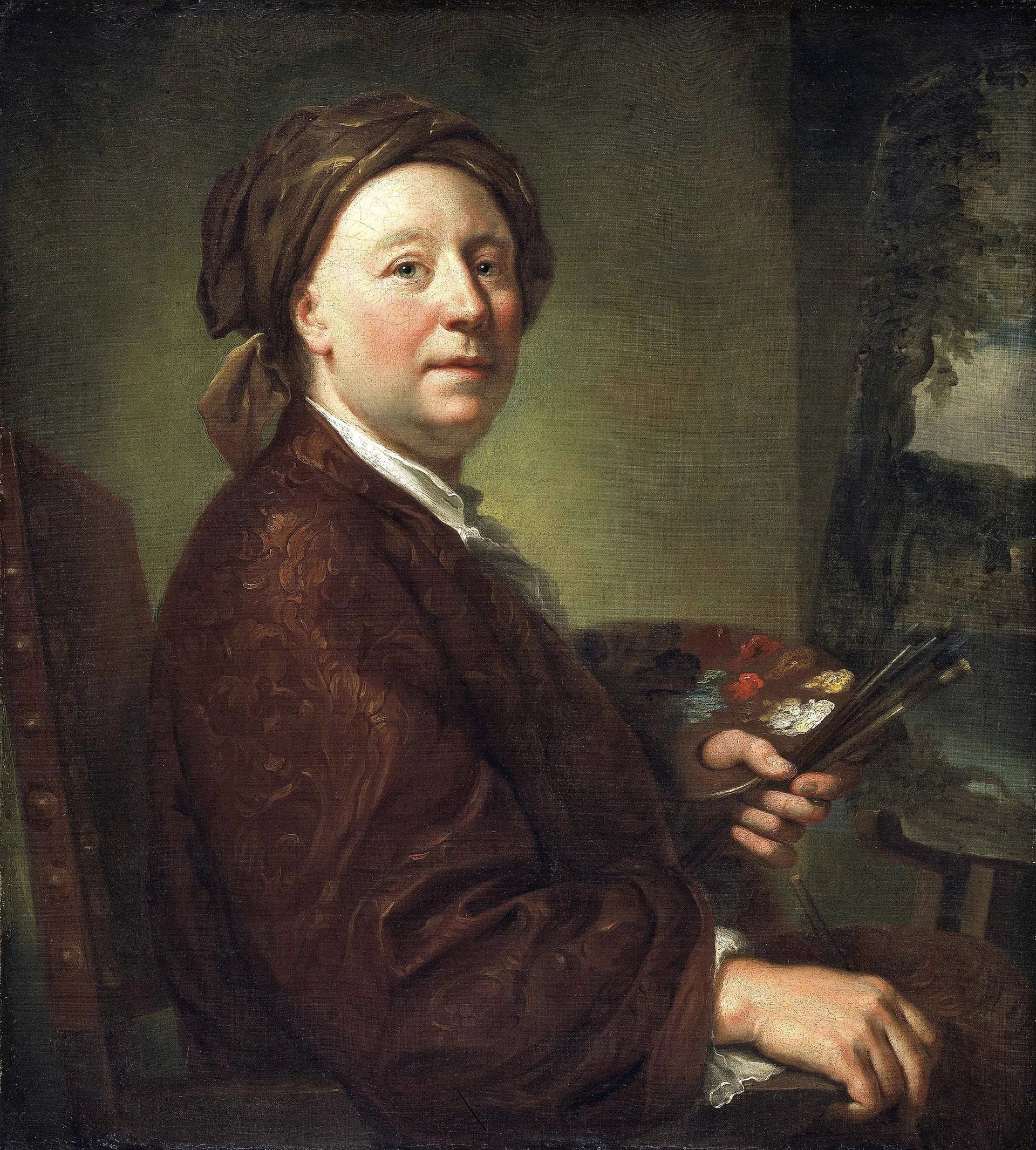 Richard Wilson (1714–1787) - Anton Raphael Mengs image 1 copie de tableau peinte à la main
