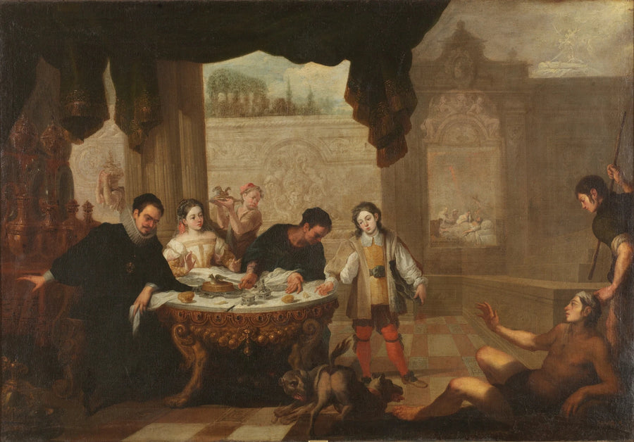Le riche meunier et le pauvre Lazare - Juan de Sevilla